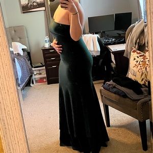 XL Hunter Green Lulus Dress